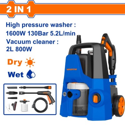  WADFOW LAVA JATO 1885PSI WHP4A16 1600W 220V Total Herramientas Oficial