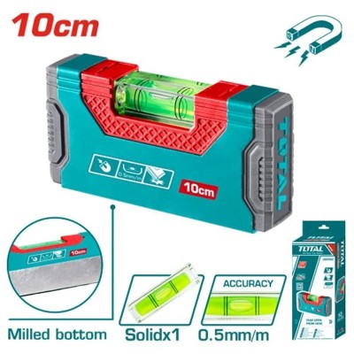 TOTAL NÍVEL DE MÃO  10CM TMT205101 Total Herramientas Oficial