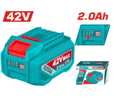 TOTAL  BATERIA 42V 2.0AH  TFBLI42201  Total Herramientas Oficial
