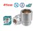 TOTAL SOQUETES HEXAGONAIS 3/4 41MM  THHAST34411  Total Herramientas Oficial