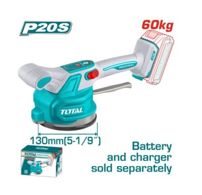TOTAL MÁQUINA VIBRATORIA DE AZULEJOS 20V TTVLI2001 Total Herramientas Oficial