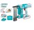 TOTAL PREGADOR DE PREGO 20V  TCSNLI6008 Total Herramientas Oficial