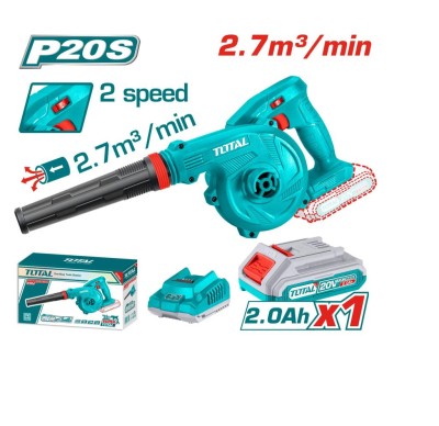 TOTAL SOPRADOR/ASPIRADOR 20V TABLI20781 Total Herramientas Oficial