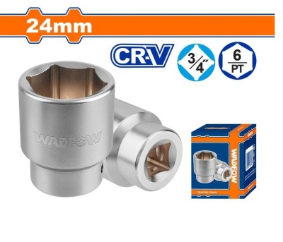 WADFOW SOQUETE HEXAGONAL  3/4  24MM  WSC4524 Total Herramientas Oficial
