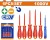 WADFOW  KIT CHAVE FENDA 6PCS ISOLADO  WSS7406 Total Herramientas Oficial