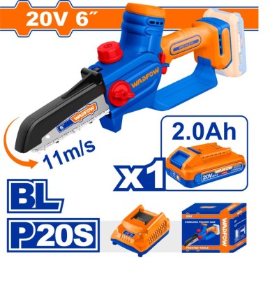 WADFOW  MOTOSERRA 20V 6 WCLP562 1BAT Total Herramientas Oficial