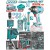 TOTAL CAIXA DE FERRAMENTAS  369PCS  THPTCS83692 Total Herramientas Oficial