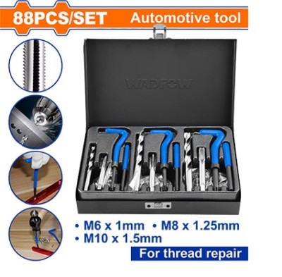 WADFOW CONJUNTO DE FERRAMENTAS DE REPARO AUTOMOTIVO Total Herramientas Oficial