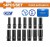 WADFOW  SOQUET KIT 14PCS 1/2 CR-V  WMS4D02  Total Herramientas Oficial