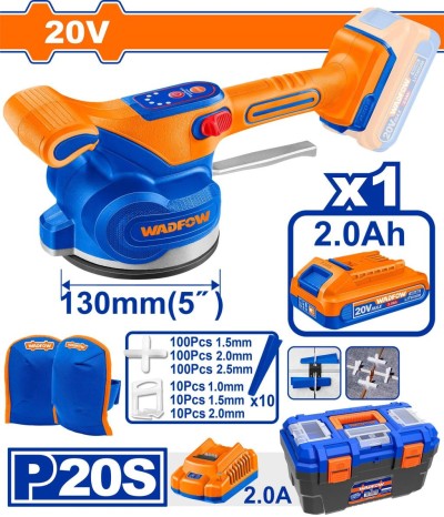 WADFOW MÁQUINA VIBRA DE PISO 20V  WTVM1D128 Total Herramientas Oficial