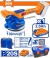 WADFOW MÁQUINA VIBRA DE PISO 20V  WTVM1D128 Total Herramientas Oficial