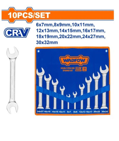 WADFOW  KIT CHAVES COMBINADAS 6-32MM  WDS2M10 Total Herramientas Oficial
