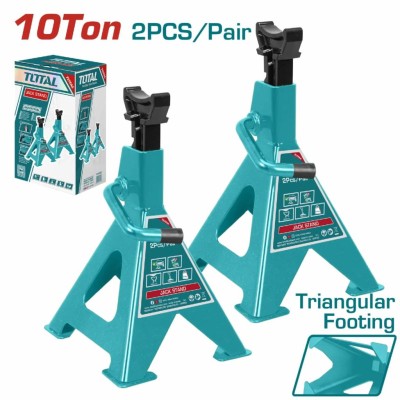 TOTAL CAVALETE 2PCS 10 TONELADAS  THJS1001  Total Herramientas Oficial