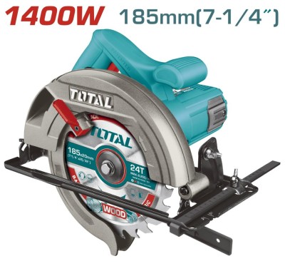 TOTAL SERRA CIRCULAR 1400W  TS11418526 Total Herramientas Oficial