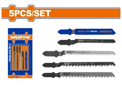 WADFOW LÂMINAS TICO TICO MIXTAS  5PCS  WJB1K51 Total Herramientas Oficial