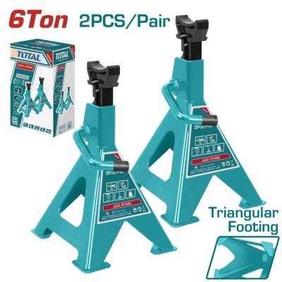 TOTAL CAVALETE  2PCS 6 TONELADAS  THJS0601 Total Herramientas Oficial