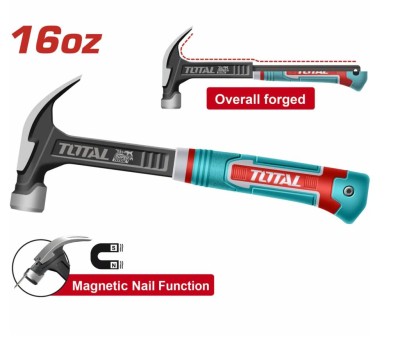TOTAL MARTELO MAGNÉTICO #45 16OZ  THCH61016L  Total Herramientas Oficial