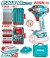 TOTAL COMBO  CHAVE DE IMPACTO +PONTAS  TOSLI250784 Total Herramientas Oficial