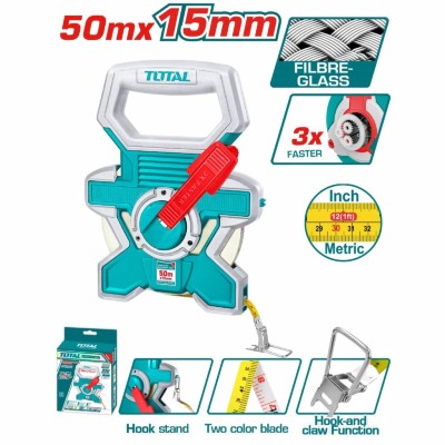 TOTAL TRENA 50M TMTF18506 Total Herramientas Oficial