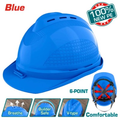 TOTAL CAPACETE DE SEGURANÇA AZUL TSP8603 Total Herramientas Oficial