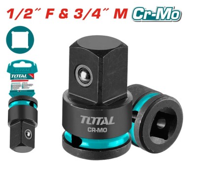 TOTAL ADAPTADOR DE SOQUETE DE IMPACTO THIAD1234 Total Herramientas Oficial