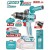 TOTAL PARAFUSADEIRA DE IMPACTO 20V 96NM  TIDLI209686 Total Herramientas Oficial