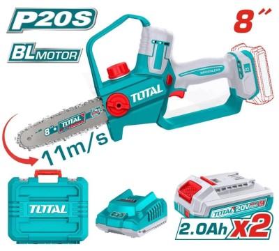 TOTAL MOTOSERRA 20V 8  UTGSLI20882 Total Herramientas Oficial