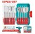 TOTAL JOGO DE BROCAS PLANAS PARA MARCENARIA 12PCS  TACSDL1206 Total Herramientas Oficial