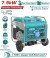 TOTAL GERADOR A GASOLINA 7.5KW TP340006 Total Herramientas Oficial
