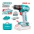 TOTAL PARAFUSADEIRA COMPACTA  20V  50NM  UTDLI205062 MOTOR SEM ESCOVAS Total Herramientas Oficial