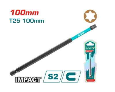 TOTAL BITS PARA CHAVE DE FENDA DE IMPACTO TACIM71T25100 Total Herramientas Oficial