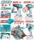 TOTAL COMBO SEM FIO  20V 4PCS  UTOSLI251082 Total Herramientas Oficial