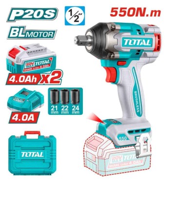 TOTAL CHAVE DE IMPACTO TIWLI2055 550NM  55K  Total Herramientas Oficial