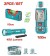 TOTAL COMBO 3PCS  DETECTOR + NÍVEL + LANTERNA TOS251003 Total Herramientas Oficial