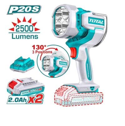 TOTAL LANTERNA DE TRABALHO 20V   22.5W  TWLI20887 Total Herramientas Oficial