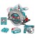 TOTAL SERRA CIRCULAR 20V MOTOR SEM ESCOVAS  TSLI16523 Total Herramientas Oficial