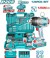 TOTAL KIT DE FERRAMENTAS CHAVE DE IMPACTO THKTHP41383 138PCS Total Herramientas Oficial