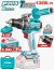 TOTAL PARAFUSADEIRA DE IMPACTO 20V TIDLI201368 136NM 2B  Total Herramientas Oficial