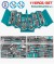 TOTAL KIT DE FERRAMENTAS 116PCS  THTCS351167 Total Herramientas Oficial