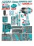 TOTAL KIT DE FERRAMENTAS  296PCS THPTCS82962 Total Herramientas Oficial