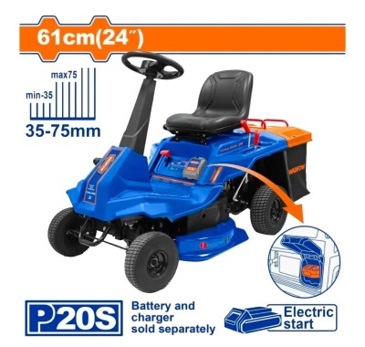 WADFOW TRATOR CORTADOR DE GRAMA A GASOLINA  WGM9A24 Total Herramientas Oficial