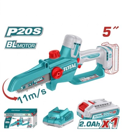 TOTAL MOTO SERRA DE PODA 20V TGSLI20561  Total Herramientas Oficial