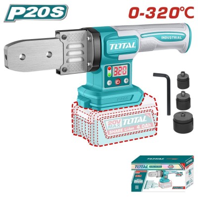 TOTAL TERMOFUSORA DE PVC 20V TWTLI20182 S/B Total Herramientas Oficial