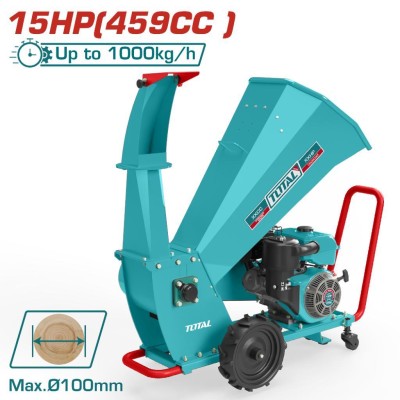 TOTAL TRITURADOR DE MADEIRA A GASOLINA 15HP  TWCS2100 Total Herramientas Oficial
