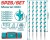 TOTAL KIT DE BROCAS HELICOIDAIS 5PCS  TAC0501 Total Herramientas Oficial