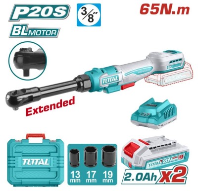 TOTAL CHAVE CATRACA 20V 65NM TDRLI2065292 Total Herramientas Oficial