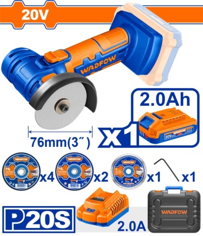 WADFOW MINI LIXADEIRA  WLAP573 20V 3 1BT 1.5AH Total Herramientas Oficial
