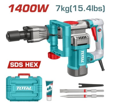 TOTAL  MARTELETE 1400W   TH214008  7KG  Total Herramientas Oficial