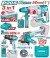 TOTAL COMBO 3PCS PARFUSADEIRA + ESMERILHADEIRA + MARTELO ROTATIVO  TCKLI202598 Total Herramientas Oficial