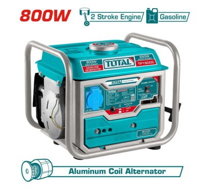 TOTAL GERADOR A GASOLINA 0,8KVA TP18005 Total Herramientas Oficial